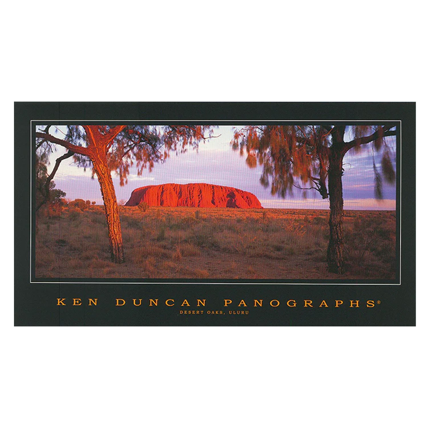DESERT OAKS ULURU MINI POSTER