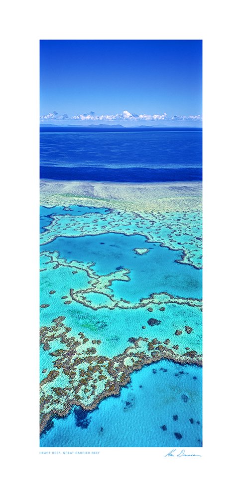 Heart Reef, Great Barrier Reef Unframed Poster