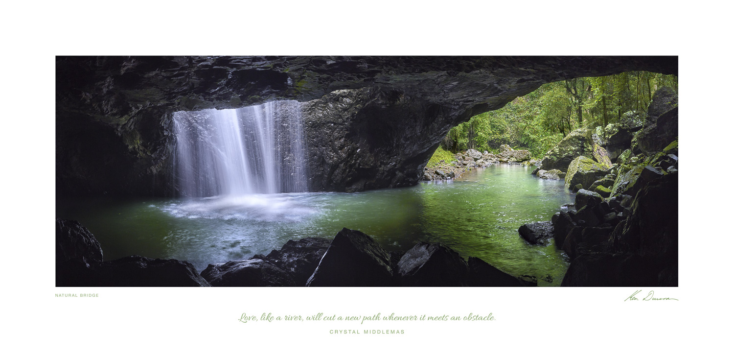 POSTER OF PURPOSE - NATURAL BRIDGE - Inspirational